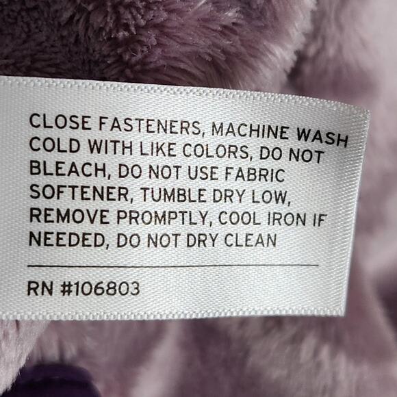 Duluth Trading Co Jacket Womens XL Purple Softshell Hooded Faux Fur Lined Zip - Picture 13 of 14